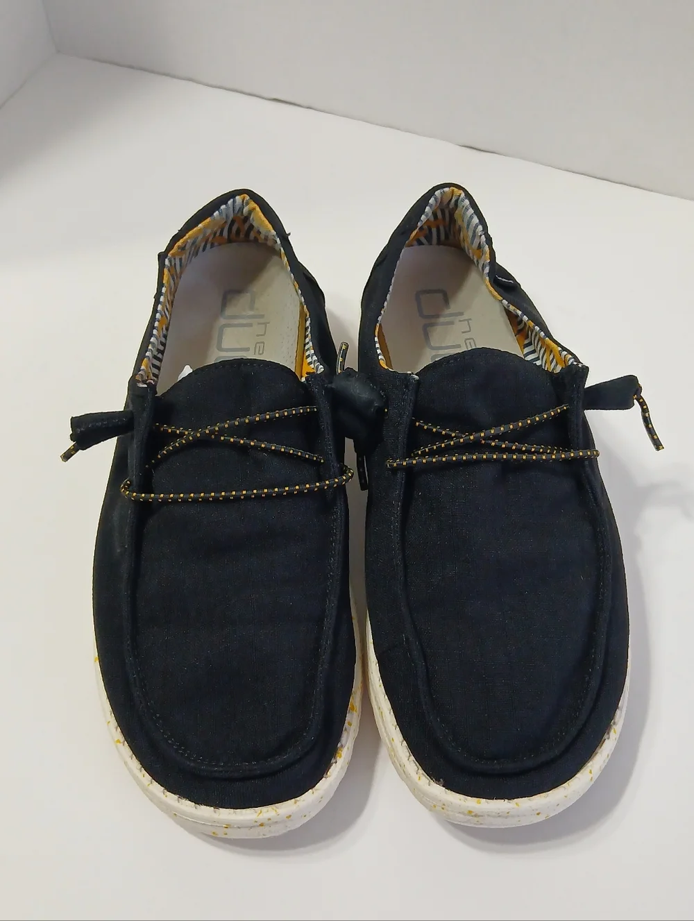 Hey Dude | Shoes | Hey Dude Black Slipon Loafers With  display picture 1